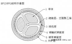 BPYJVPP2變頻器電纜結構示意圖